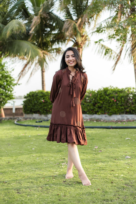 BROWNY DRESS