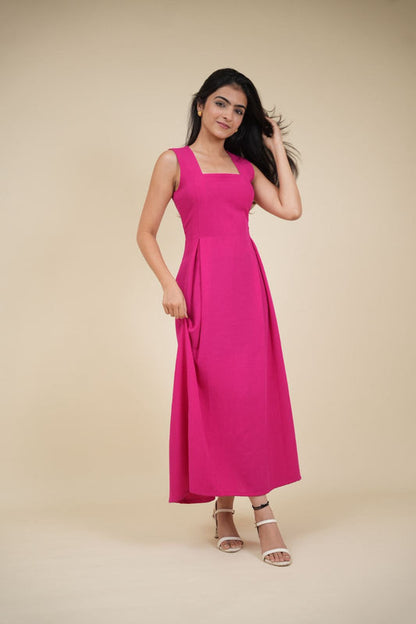 Dewy Pink Dress
