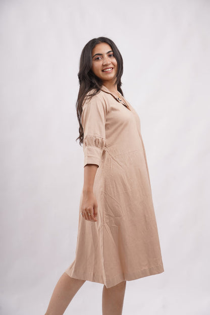 Sandstone Clam Dress