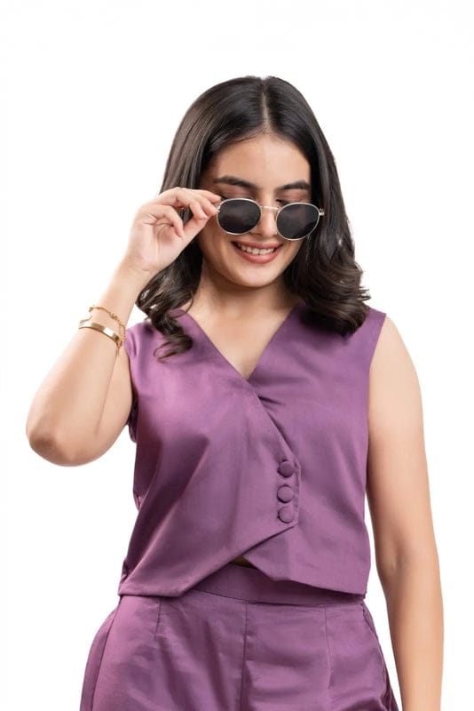 Elegant Purple Co-ords