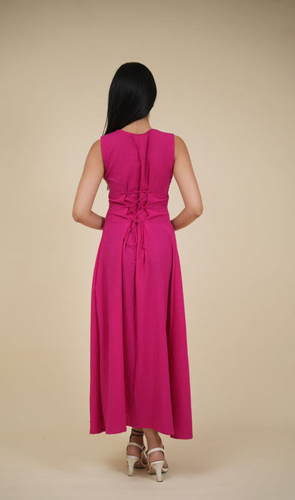 Dewy Pink Dress