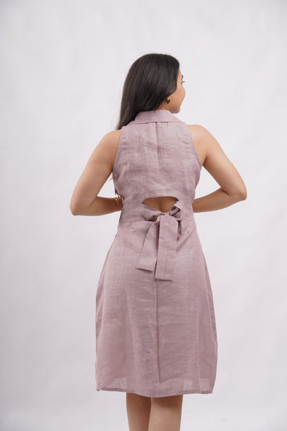 Lilac Breeze Shirt Dress