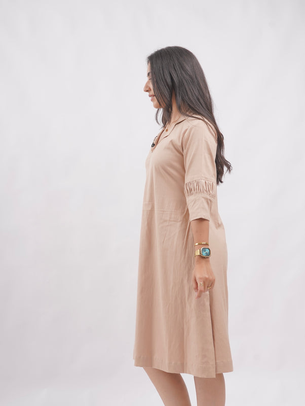 Sandstone Clam Dress