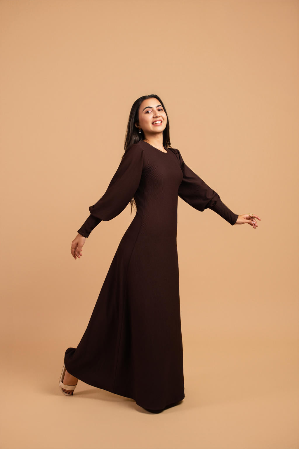 COCOA TIMBER MAXI – Dira Fashion Studio