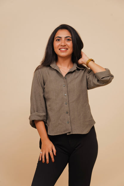 The olive path shirt