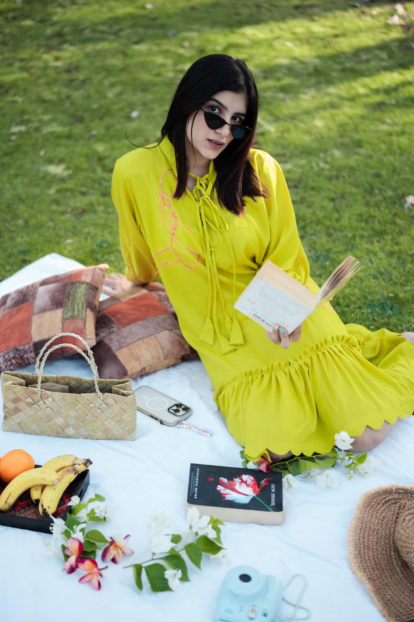 CITRUS CANVAS DRESS