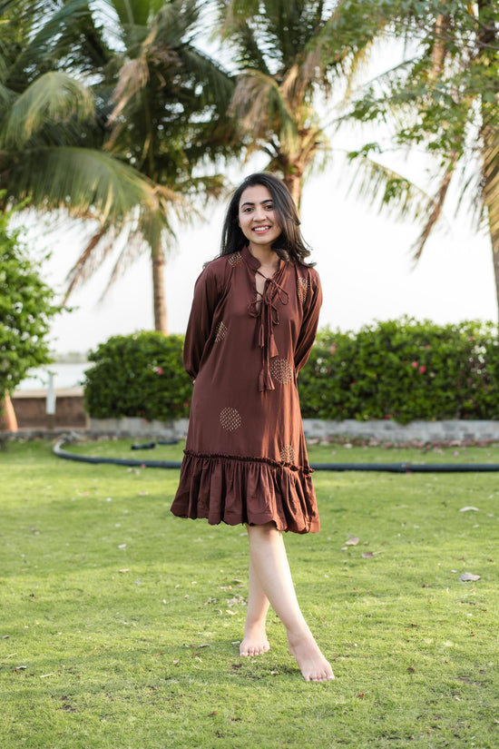 BROWNY DRESS