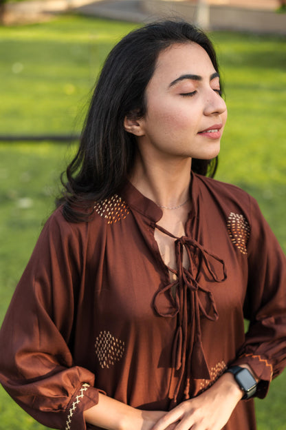 BROWNY DRESS