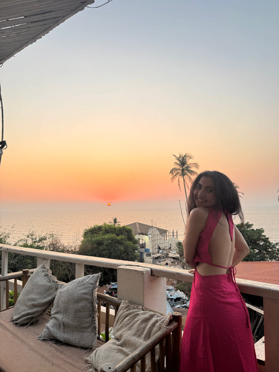 HOT PINK DRESS