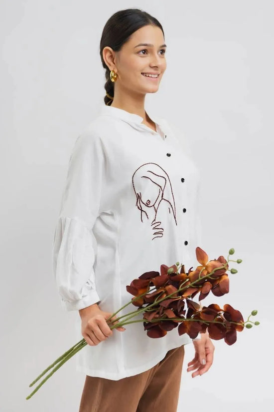 Karol Embroidery Shirt