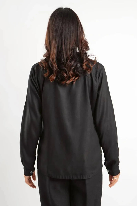 Night Leaflet Embroidery Shirt