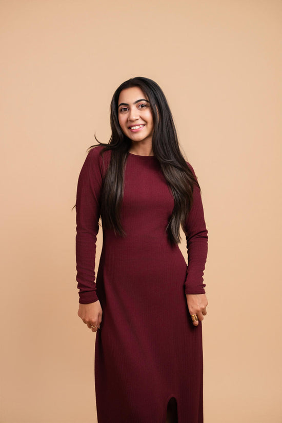 BERRY BLOSSOM MAXI DRESS