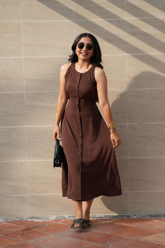 The Mocha Muse Dress