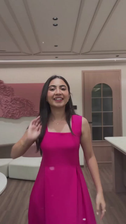 Dewy Pink Dress