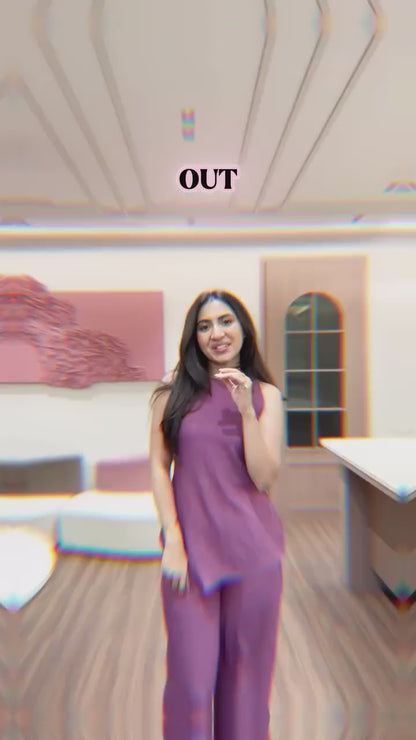 Mauve Air Co-ords
